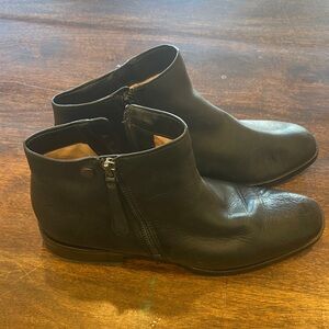 Black Leather 27 Edit Naturalizer Ankle Boots